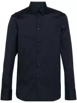 Emporio Armani рубашка с длинными рукавами, синий