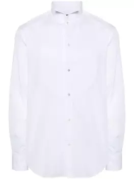 Emporio Armani рубашка с манишкой, белый