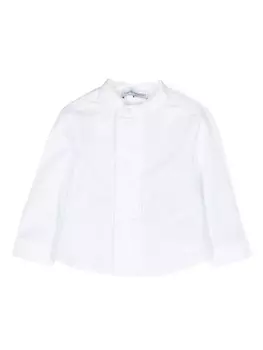 Emporio Armani рубашка с потайной застежкой, белый