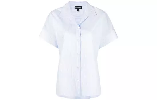 EMPORIO ARMANI Рубашка женская, синий