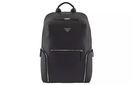 EMPORIO ARMANI Рюкзак из полиамида и полиэстера унисекс, черный