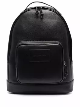 Emporio Armani рюкзак на молнии, черный