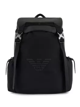 Emporio Armani рюкзак с логотипом, черный