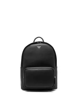 Emporio Armani рюкзак с логотипом, черный