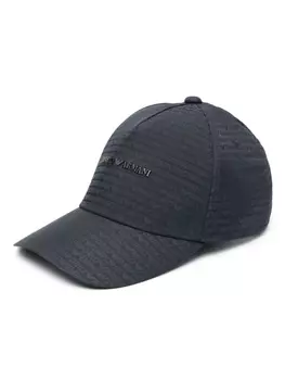 Emporio Armani шляпа с логотипом, синий