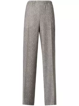 Emporio Armani шорты с эластичным поясом, коричневый