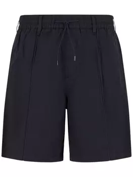 Emporio Armani шорты с эластичным поясом, синий