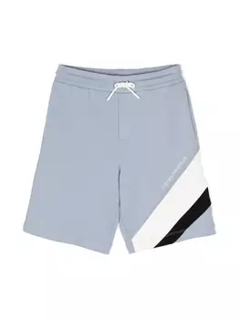 Emporio Armani шорты с логотипом, синий