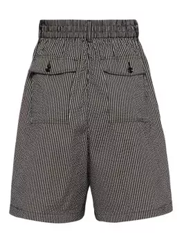 Emporio Armani шорты с принтом, черный