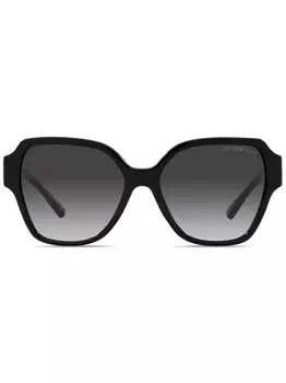 Emporio Armani солнцезащитные очки в оправе 'бабочка', черный