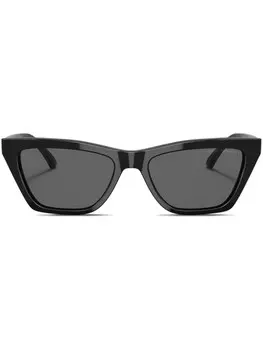 Emporio Armani солнцезащитные очки в оправе 'кошачий глаз', черный