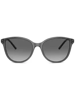 Emporio Armani солнцезащитные очки в оправе 'кошачий глаз', черный