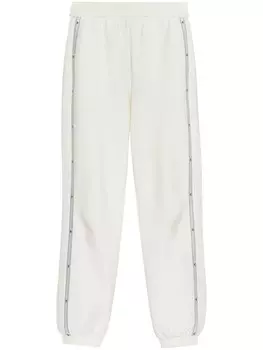 Emporio Armani спортивные брюки с логотипом, белый