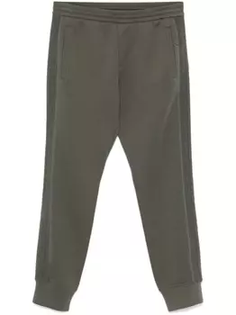 Emporio Armani спортивные брюки с логотипом, зеленый