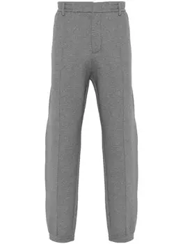 Emporio Armani спортивные брюки со швами, серый