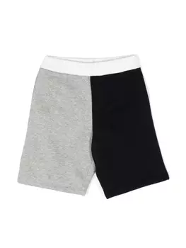 Emporio Armani спортивные шорты в стиле колор-блок, черный