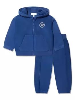 Emporio Armani спортивный костюм с логотипом, синий