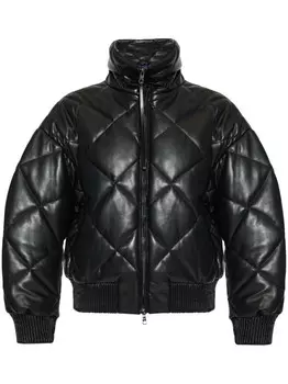 Emporio Armani стеганая куртка-пуховик, черный