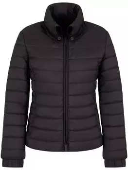 Emporio Armani стеганый пуховик, черный
