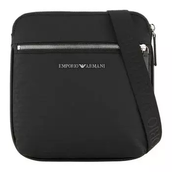 EMPORIO ARMANI Сумка через плечо из полиамида, мужская, черная