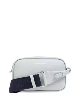 Emporio Armani сумка через плечо с логотипом, синий