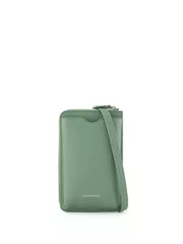 Emporio Armani сумка для телефона MyEA из искусственной кожи, зеленый