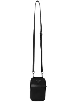 Emporio Armani сумка для телефона с логотипом, черный