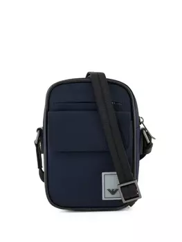 Emporio Armani сумка-мессенджер Travel Essentials, синий