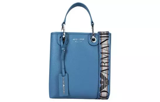EMPORIO ARMANI Сумка MyEA из искусственной кожи, через плечо, женская, синяя