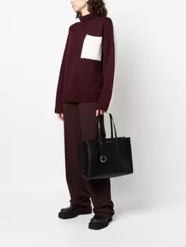 Emporio Armani сумка на плечо с логотипом, черный