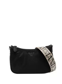Emporio Armani сумка на плечо с логотипом, черный