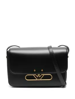 Emporio Armani сумка на плечо с логотипом, черный