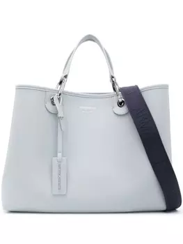 Emporio Armani сумка-тоут MyEa среднего размера, синий