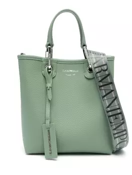 Emporio Armani сумка-тоут MyEA Vertical, зеленый