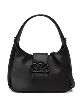 Emporio Armani сумка-тоут с логотипом, черный