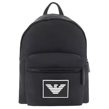 EMPORIO ARMANI Тканевый рюкзак мужской черный