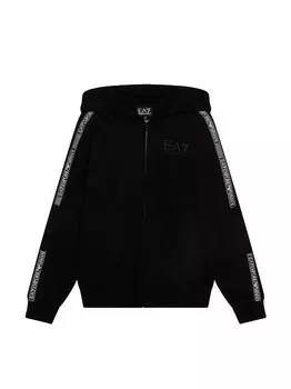 EMPORIO ARMANI Толстовка для мальчика на молнии, черный