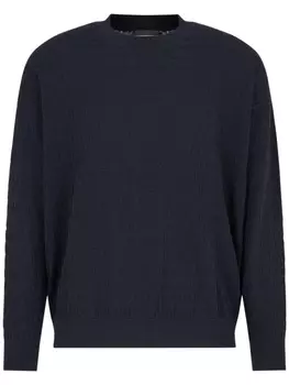 Emporio Armani толстовка с логотипом, черный