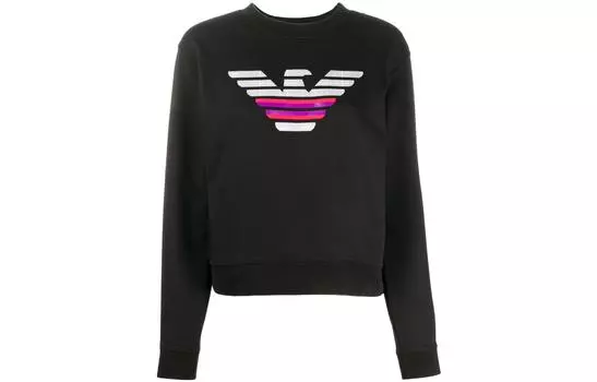 EMPORIO ARMANI Толстовка женская черная