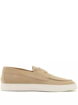 Emporio Armani топсайдеры Crust, нейтральный цвет