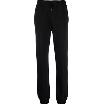 EMPORIO ARMANI Трикотажные спортивные брюки женские черные