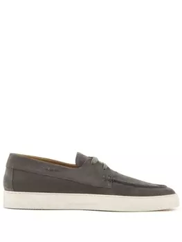 Emporio Armani туфли Crust на шнуровке, черный