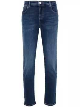 Emporio Armani укороченные джинсы, синий