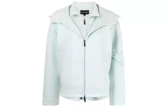 EMPORIO ARMANI Укороченные пальто женское зеленые