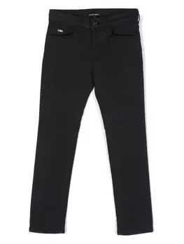 Emporio Armani узкие брюки, синий