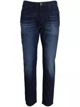 Emporio Armani узкие джинсы J06, синий