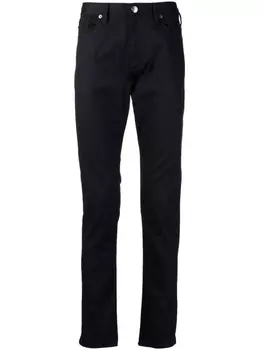 Emporio Armani узкие джинсы, синий