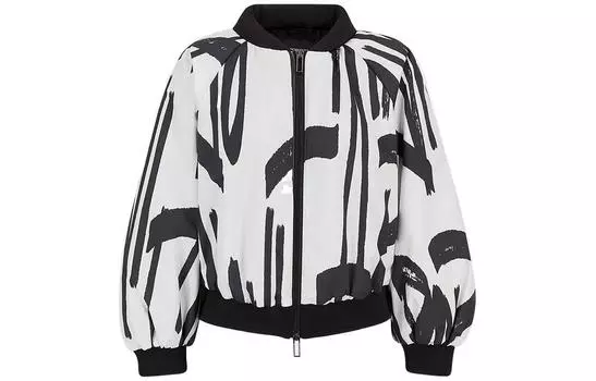 EMPORIO ARMANI Женская стеганая куртка белого цвета