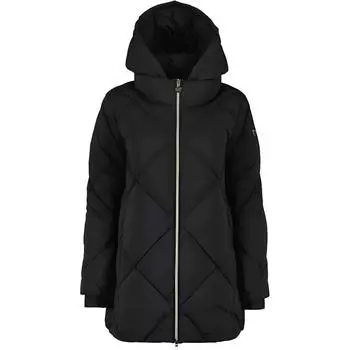 EMPORIO ARMANI Женская стеганая куртка EA7, черная