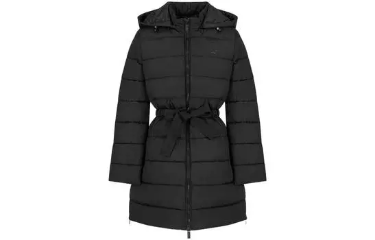EMPORIO ARMANI Женская стеганая куртка FW22, черная